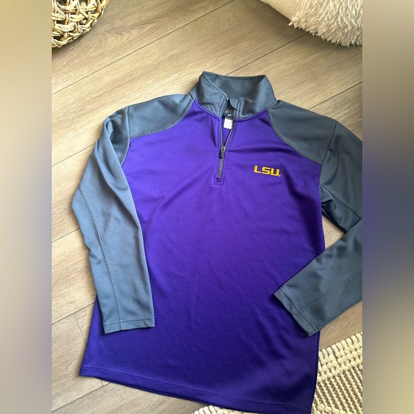 LSU Tigers | Dri Fit Pullover Jacket | Men’s Size Medium (Like NEW) - Picture 2 of 2
